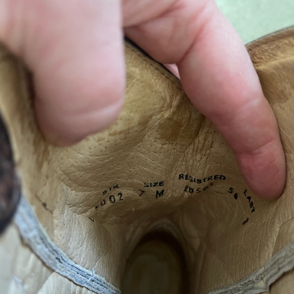 Circle G Brown and Gold embroidered Boots - Picture 6 of 6